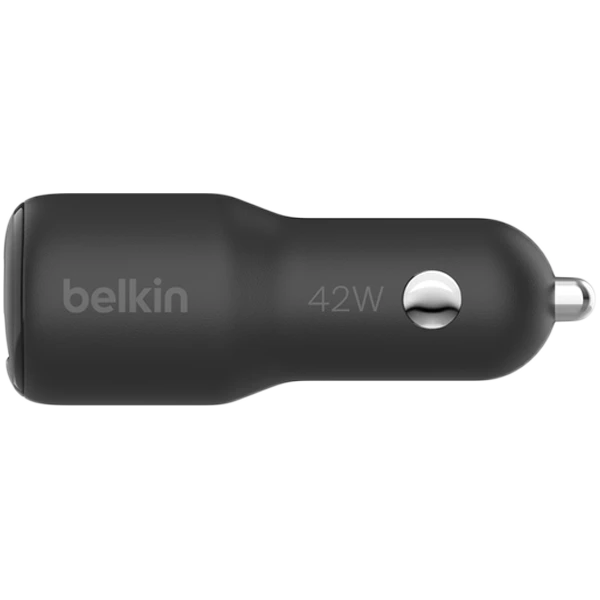 Avtomobil üçün adapter Belkın Usb/usb-c, 42 Vt, Qara — Şarj cihazları, Bakı (2)