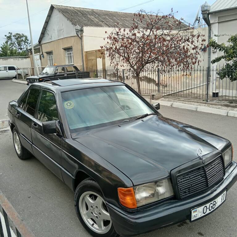 Mercedes 190, 2.0 L, 1992 il, 606 606 km — Avtomobillər, Bakı (2)
