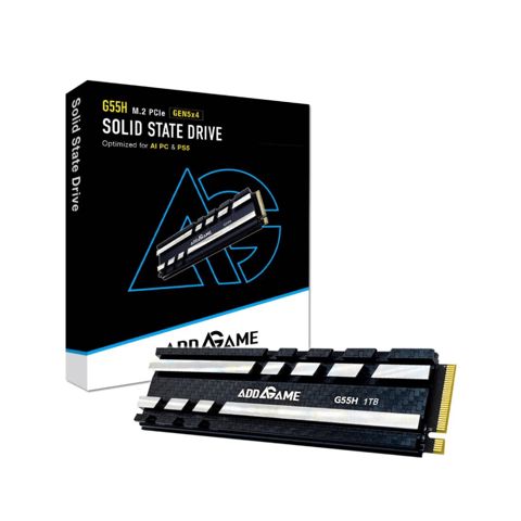 Addlink 1TB G55H M.2 2280 PCIe GEN5X4 NVMe SSD heatsink ad1TBG55HM2P — Bakı