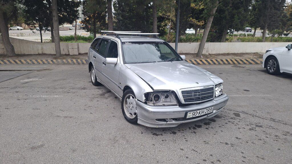 Mercedes C 200, 2.2 L, 2000 il, 45 000 km 90-KH-289 — Avtomobillər, Bakı (2)