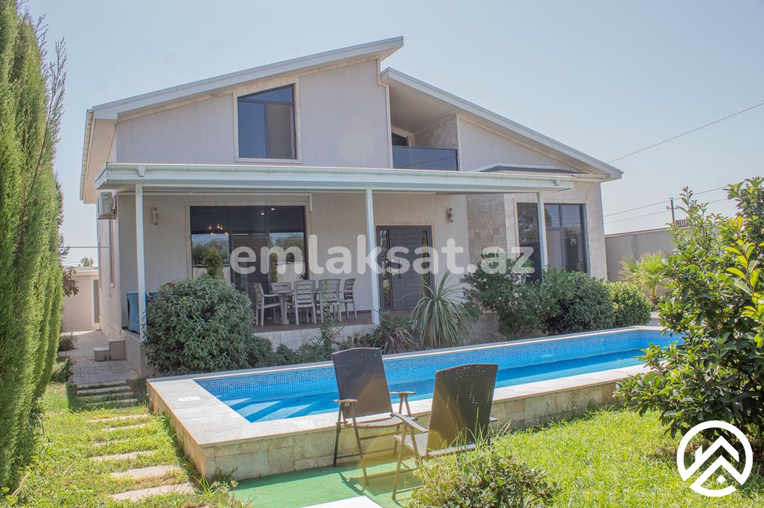 Satılır 7 otaq həyət evi / bağ evi 350 m², Şüvəlan — Ev, villa, Bakı (3)
