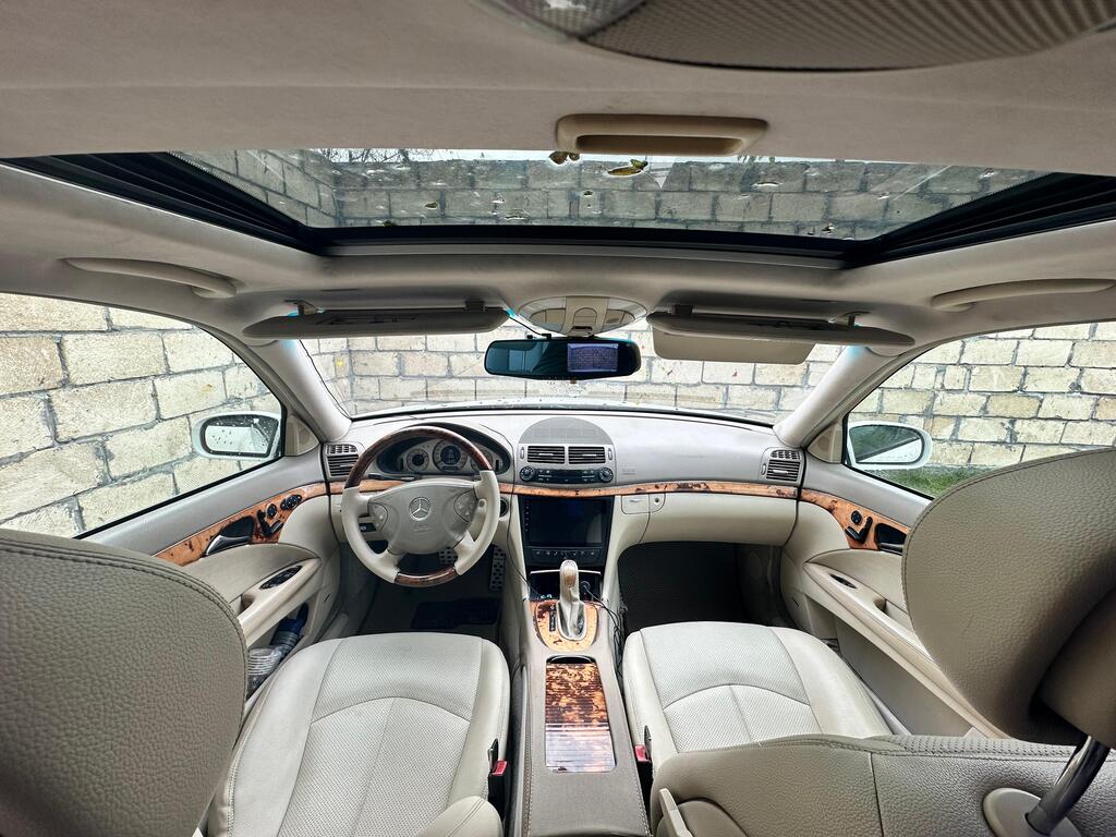 Mercedes E 350, 3.5 L, 2005 il, 389 421 km — Avtomobillər, Zaqatala (5)