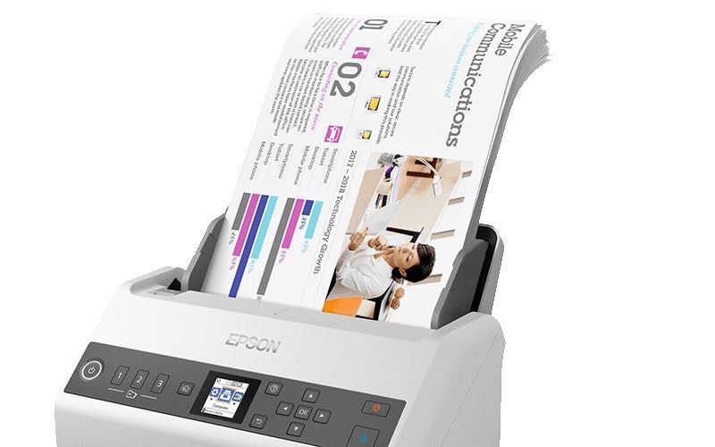 Skaner Epson Workforce DS-730N B11B259401 — Printerləri, Bakı (2)