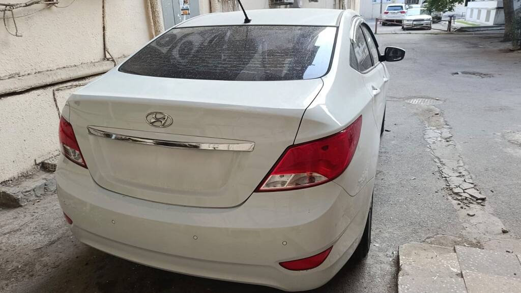 Hyundai Accent, 1.4 L, 2017 il, 192 000 km — Avtomobillər, Bakı (3)