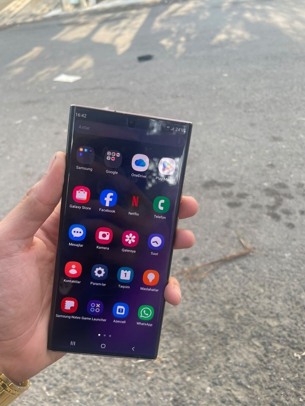 Samsung Note 10, 256 GB, rəng - Qızılı, İki sim kartlı — Samsung, Bakı (2)