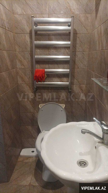 Abşeron rayonunda 1 otaqlı Yeni tikili Kirayə verilir, 35 m² — Mənzil, Bakı (7)