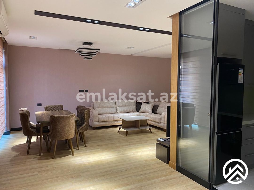 Kirayə (aylıq) 2 otaq yeni tikili 90 m², Nəsimi — Mənzil, Bakı (3)