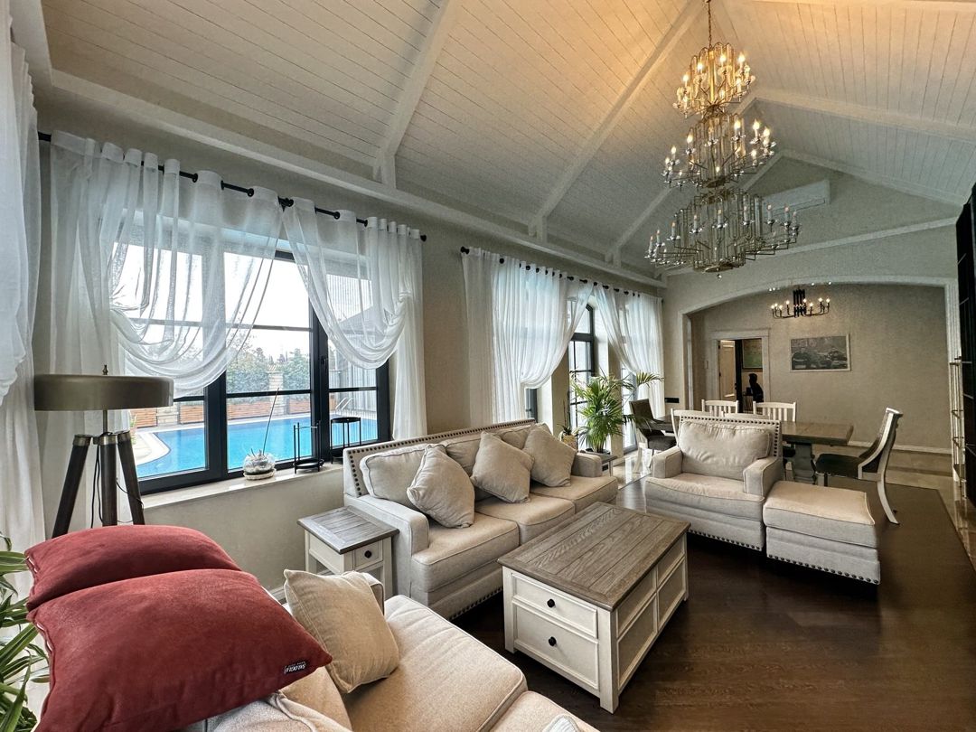 Satılır 6 otaqlı həyət evi/bağ evi 220 m² — Ev, villa, Bakı (5)