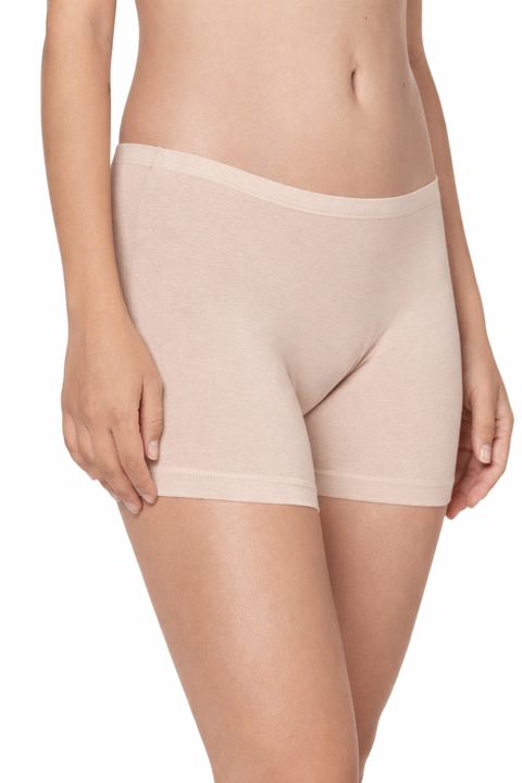 Qadınlar üçün şortlar 277, bej, pambıq/modal/elastan, ölçü 4XL — Bakı