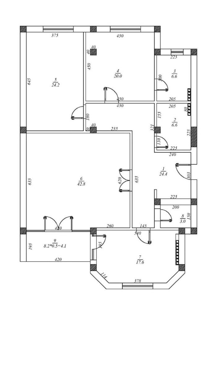 Satılır 3 otaqlı yeni tikili 158 m² — Mənzil, Bakı (4)