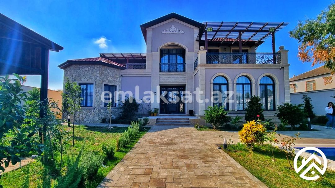 Satılır 6 otaq həyət evi / bağ evi 380 m², Mərdəkan — Ev, villa, Bakı