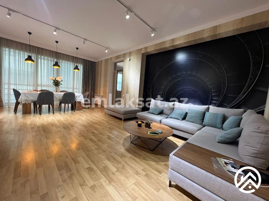 Satılır 3 otaq yeni tikili 116 m², Elmlər akademiyası metrosu — Mənzil, Bakı (2)
