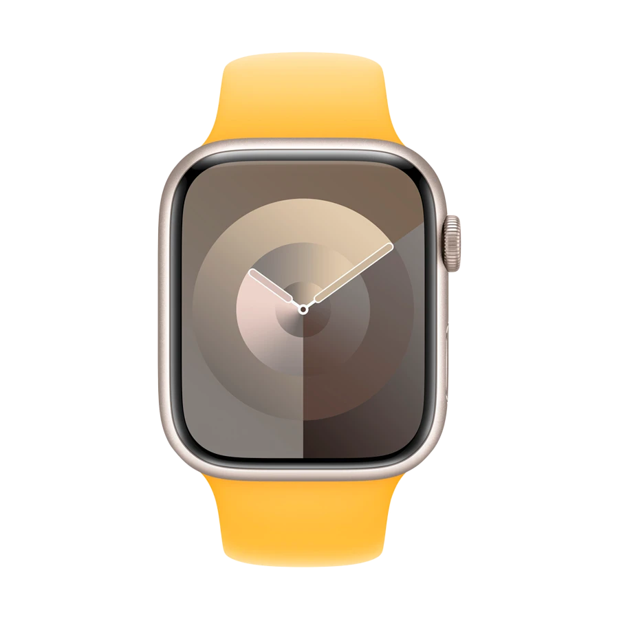 Kəmər Apple Sport Band, Apple Watch üçün, 42/44/45/49 mm, S/M, Sunshine — Ağıllı saatlar, Bakı (3)