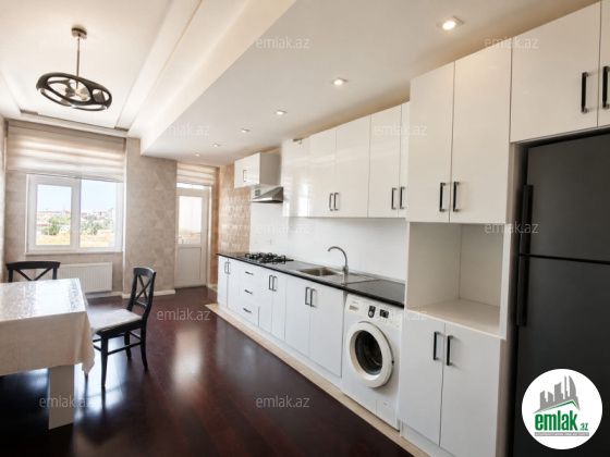 Satılır 2 otaqlı 117 m² yeni tikili Şah İsmayıl Xətai m — Mənzil (4)
