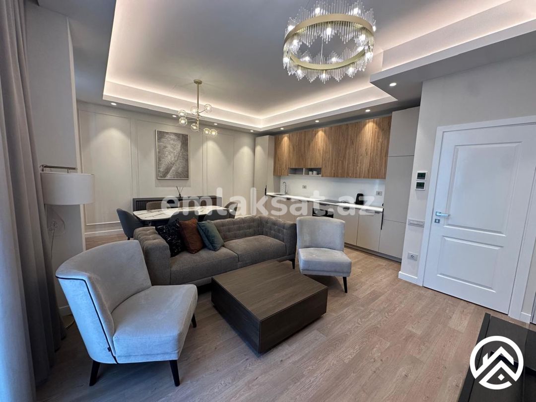 Kirayə (aylıq) 3 otaq yeni tikili 105 m², Ağ şəhər — Mənzil, Bakı (4)