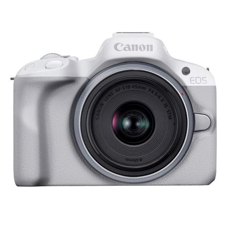 Fotoaparat Canon EOS R50 WH + Lens RFS18-45 S 5812C030 — Bakı