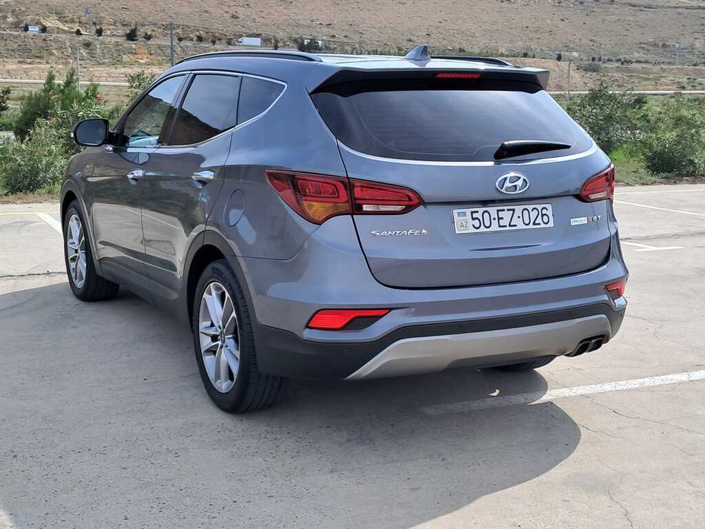 Hyundai Santa Fe, 2.0 L, 2015 il, 198 000 km 50-EZ-026 — Avtomobillər, Bakı (5)