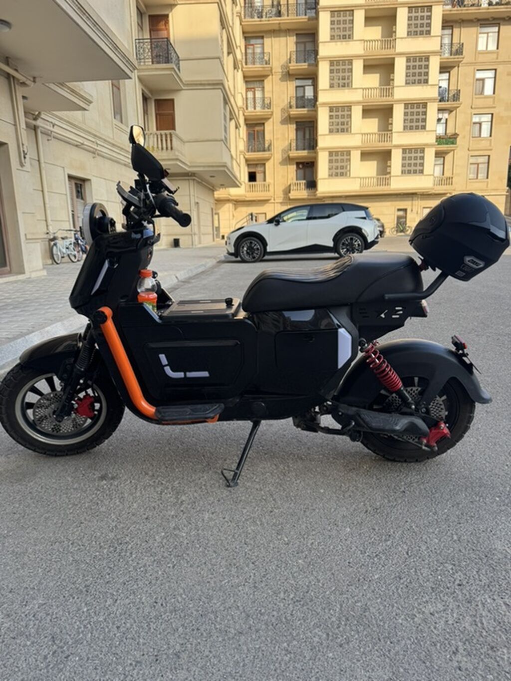 60v30ah batereya tutumu Tam şarjla 70-80km məsafə (çəkiyə və küləyə — Mopedlər və skuterlər, Digah (3)