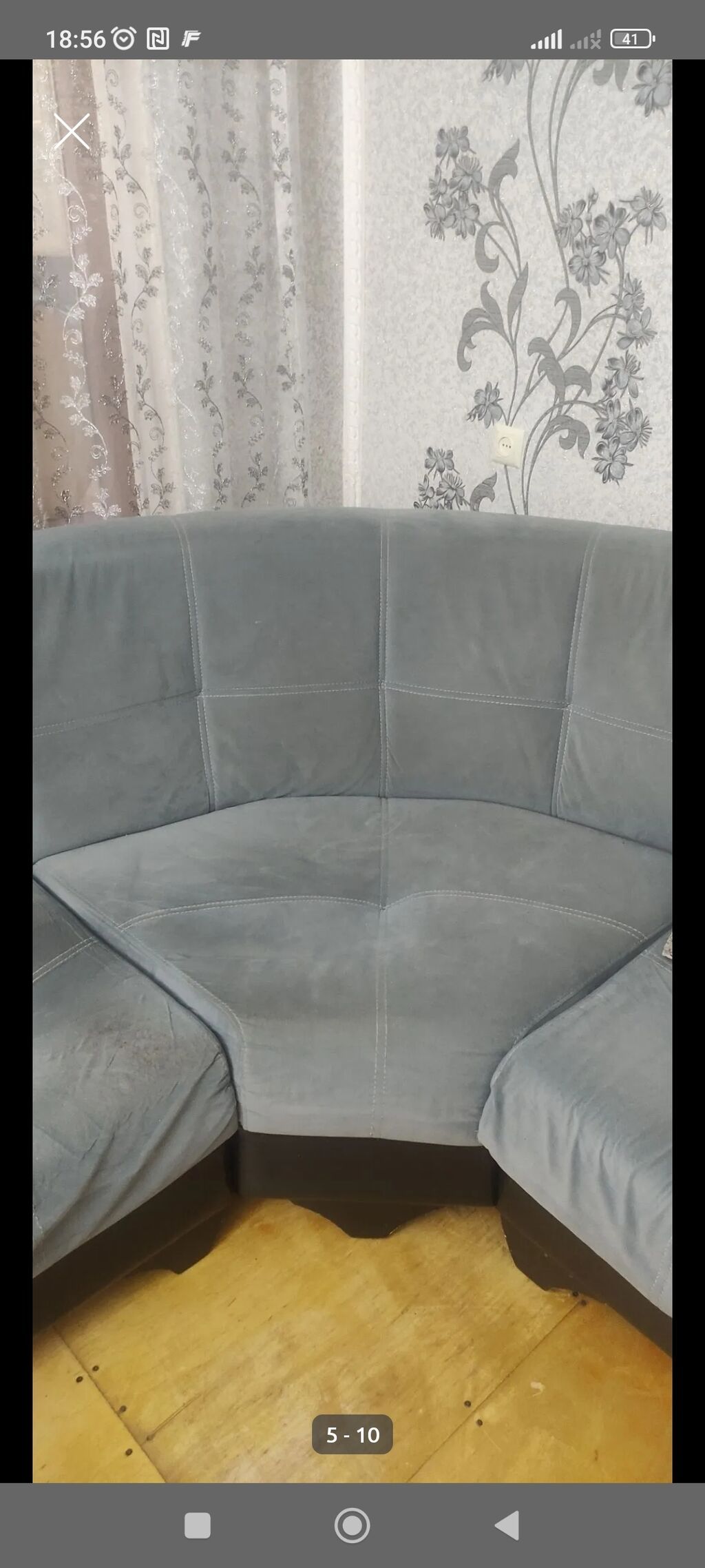 Künc divan, İşlənmiş, Açılmayan, Bazalı, Parça — Divanlər, Bakı (10)