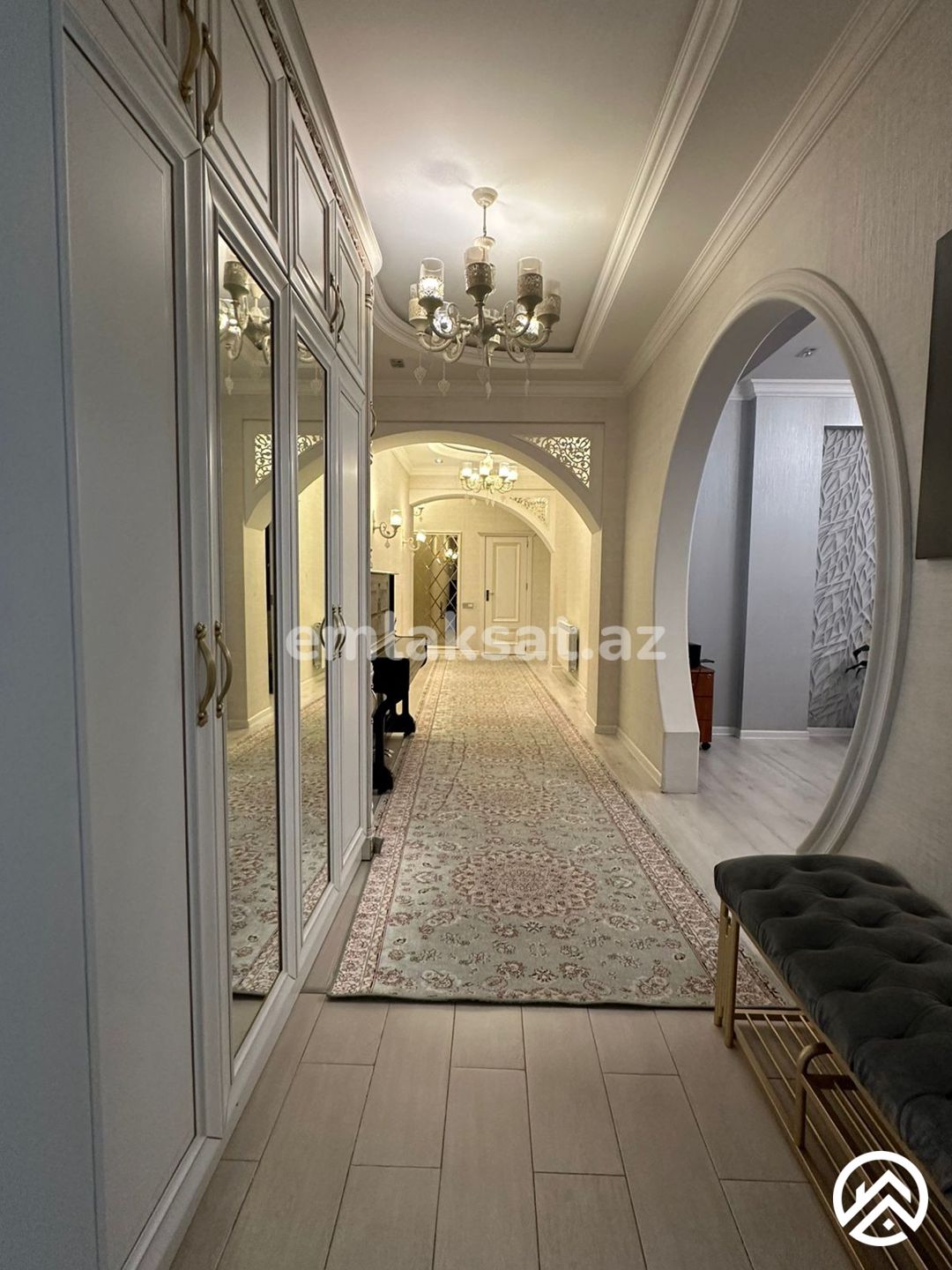 Satılır 3 otaq yeni tikili 150 m², Nəsimi metrosu — Mənzil, Bakı (8)