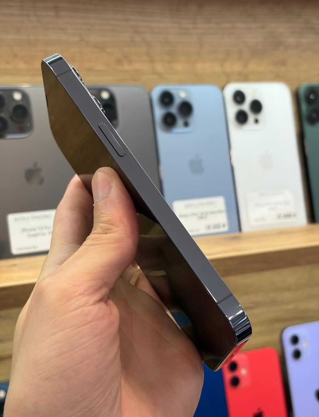 IPhone 13 Pro, 128 GB, Sierra Blue, Zəmanət, Simsiz şarj, Face ID — Apple iPhone, Digah (4)