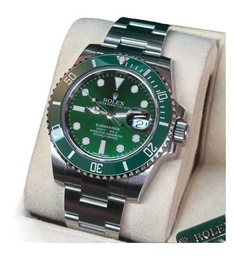 Kişi qol saatı Submariner Hulk GoldenW - Golden Watch Parfum 198 — Bakı