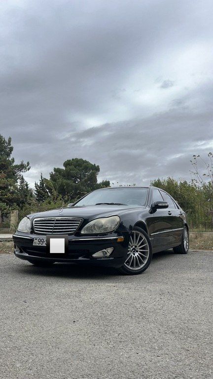 Mercedes S 500, 5.0 L, 2005 il, 333 000 km — Bakı