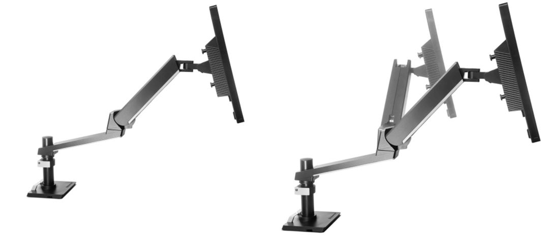 Monitor kronşteyni Lenovo Adjustable Height Arm 4XF0H70603 — Monitorlər, Bakı