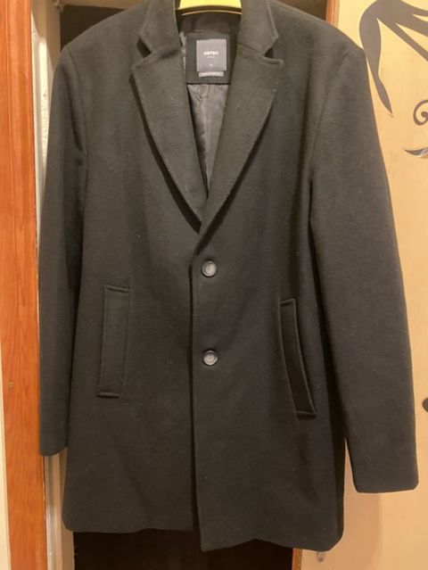 Koton Casual kişi palto - Rəng: qara - Ölçü: L; XL - İstehsal — Bakı