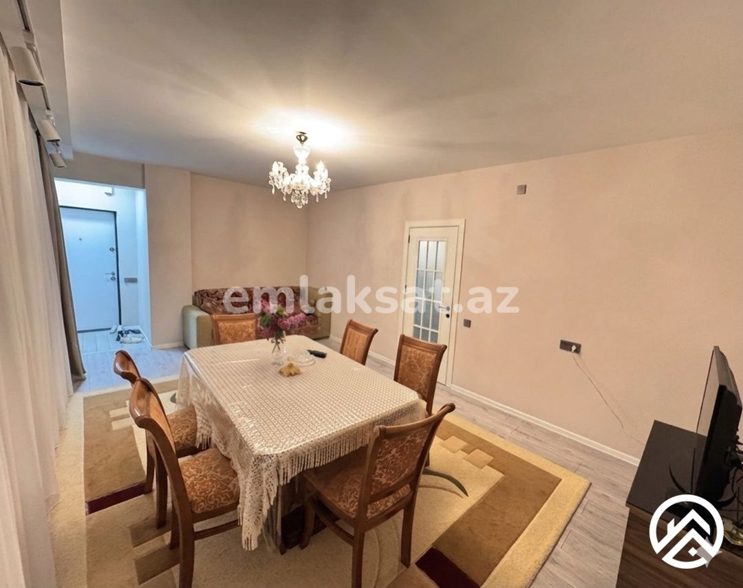 Satılır 3 otaq yeni tikili 93 m², Xalqlar dostluğu metrosu — Mənzil, Bakı (2)