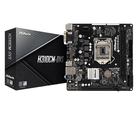 AsRock, H310CM-DVS, LGA 1151 V2, DDR4, 32gb, 2666mhz, Micro ATX, 1, 0, 0, 0, 4, 8pin 90-MXB8K0-A0UAYZ — Bakı