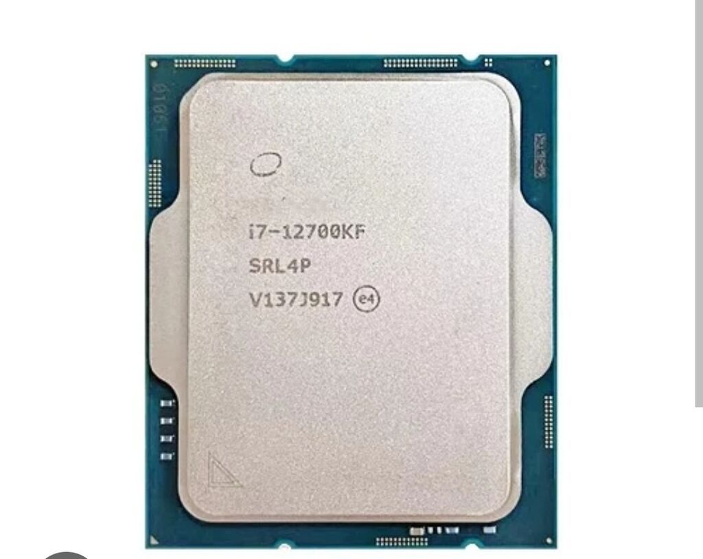 Prosessor Intel Core i7 12700 KF, 4 GHz, 8 nüvə, İşlənmiş — Prosessor, Sumqayıt (2)