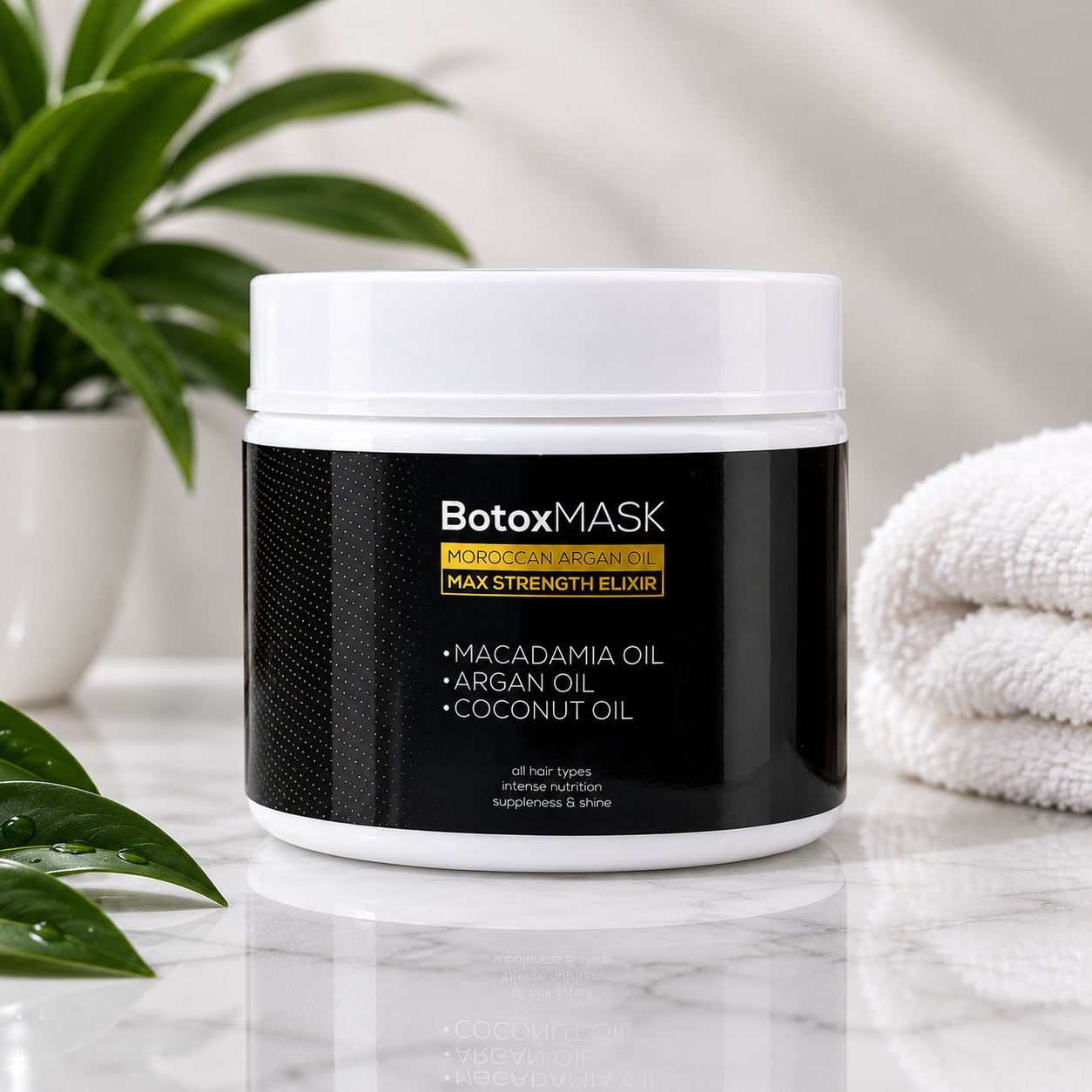 Saç maskası BotoxMASK Moroccan Argan Oil — Bakı