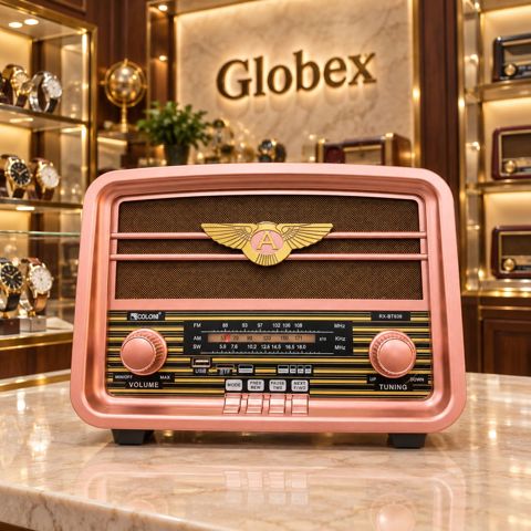 Retro radio tipli səsucaldan kalonka (kod: ha93558-42) — Bakı