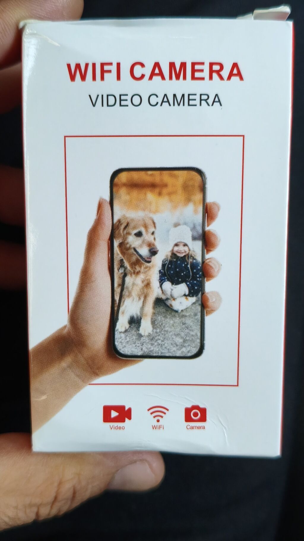 Wi‑Fi Video Kamera - Kompakt, silindrik korpuslu Wi‑Fi kamera - Mobil — Surveillance sistemləri, Bakı (3)