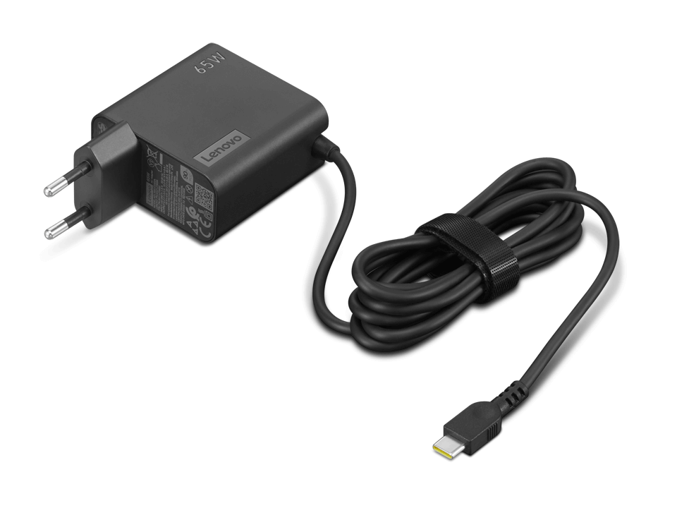 Lenovo 65W Usb-c Wall Adapter - EU Pin 4X21L54610 — Şarj cihazları, Bakı (2)