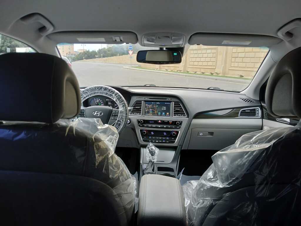 Hyundai Sonata, 2.0 L, 9.8 kWh, 2017 il, 157 122 km — Avtomobillər, Bakı (10)