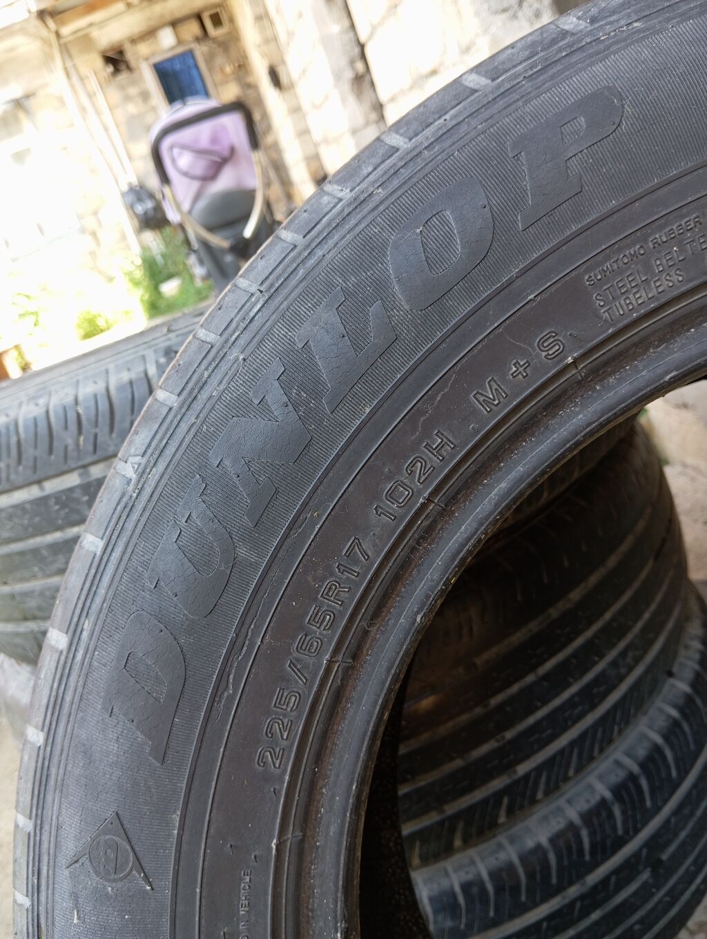 Dunlop Grandtrek 225/65 R17 102H M+S şinlər - Brend/model: Dunlop — Şinlər, Gəncə (3)