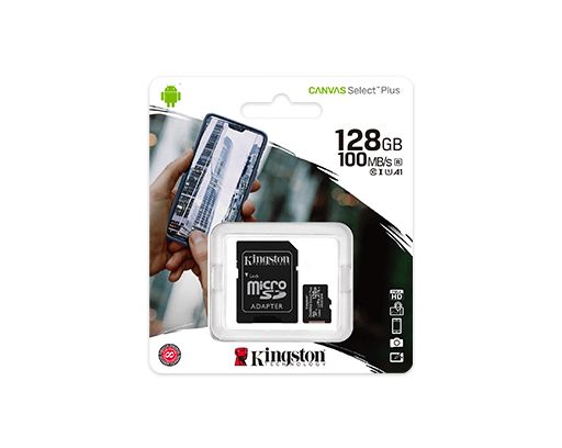 Kingston Canvas Select Plus microSD 128GB SDCS2/128GB — Kompüterlər və noutbuklar, Bakı