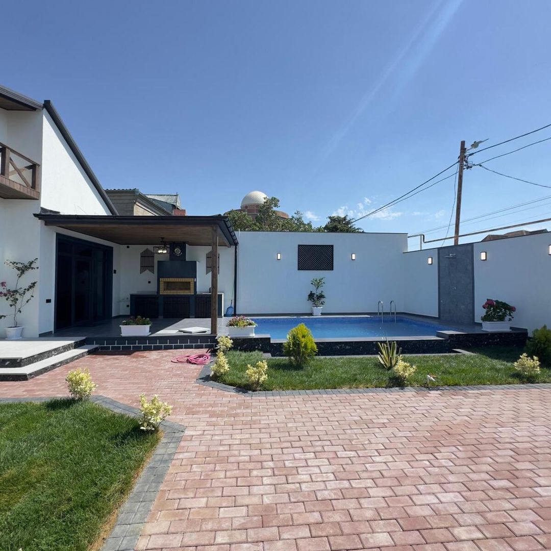 Satılır 4 otaqlı həyət evi/bağ evi 160 m² — Ev, villa, Bakı (6)