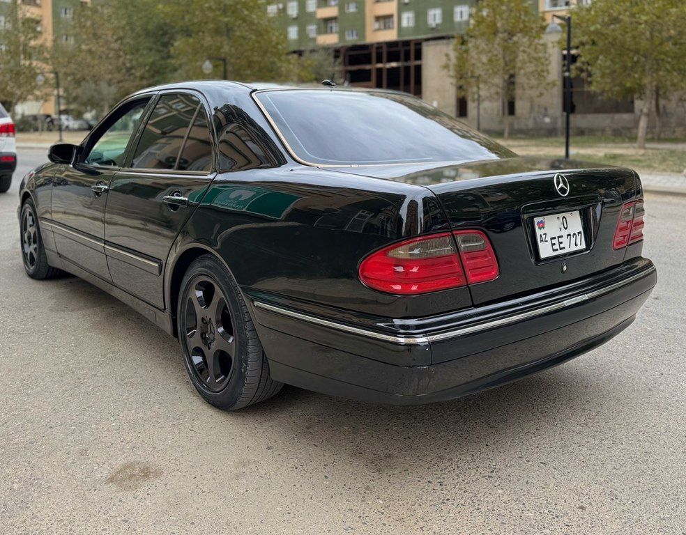Mercedes E 320, 3.2 L, 2001 il, 195 000 km 00-EE-777 — Avtomobillər, Bakı (5)