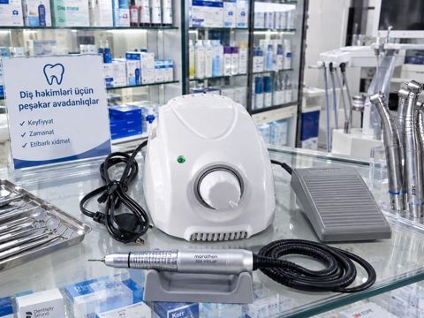 Marathon SDE-H37L1/SP diş laboratoriyası mikromotor dəsti Profesional — Masazır