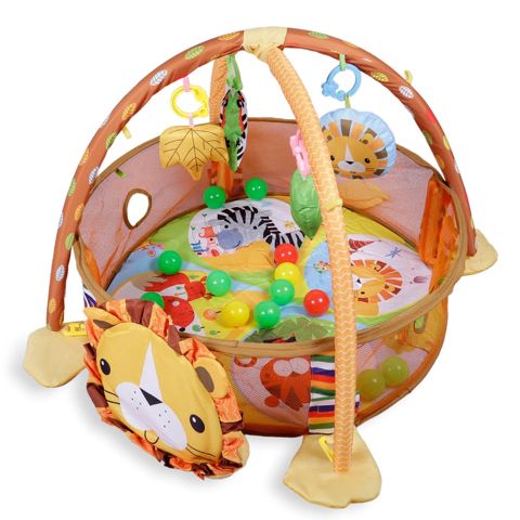 Oyun xalçası Activity Gym & Ball Lion 668-32, 0+ ay, narıncı — Bakı