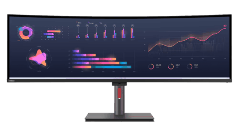 Monitor Curved Lenovo ThinkVision P49w-30 63DBRAT1EU — Bakı
