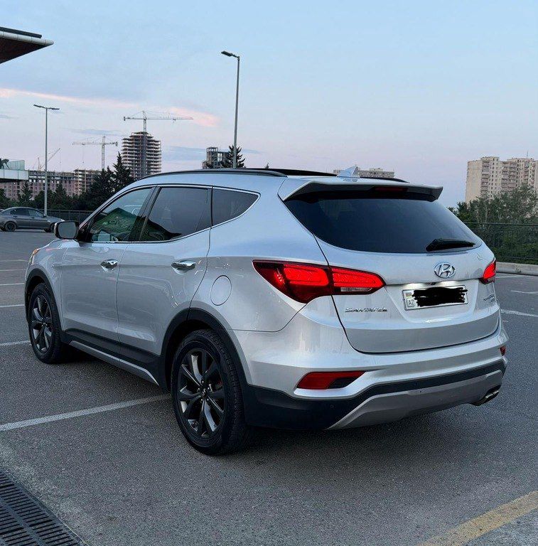 Hyundai Santa Fe, 3.3 L, 2017 il, 85 295 km — Avtomobillər, Bakı (7)