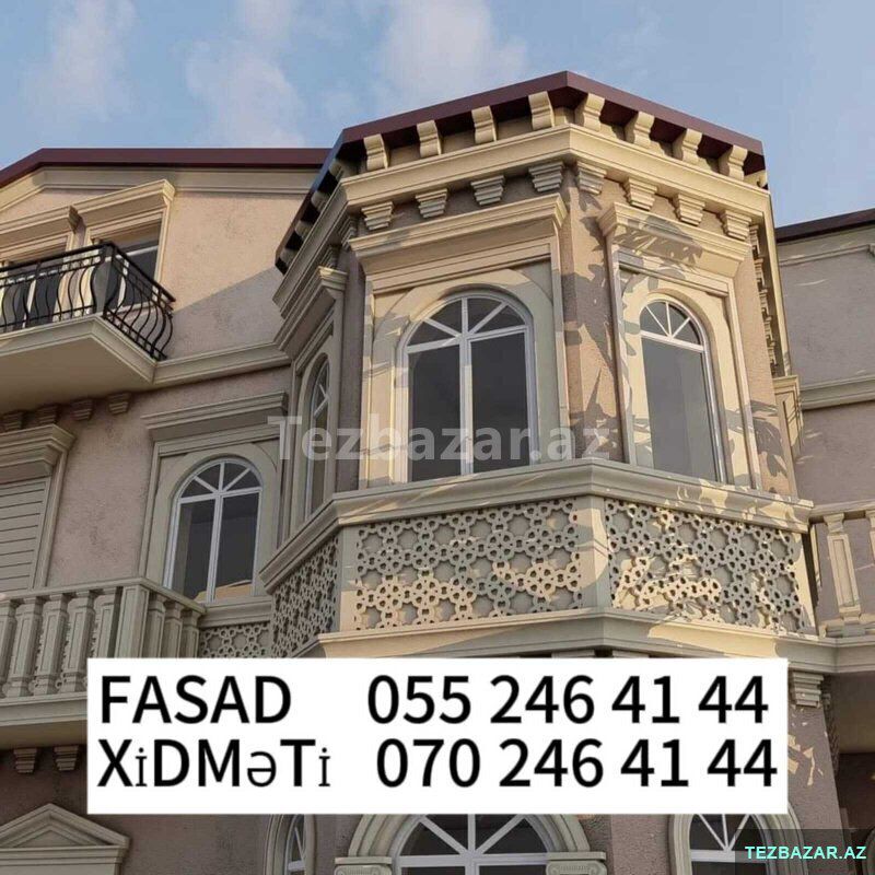 Fasad Islerinin Gorulmesi — Fasad işləri, Bakı (4)