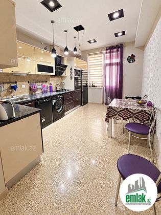 Satılır 3 otaqlı 120 m² yeni tikili Yasamal r — Mənzil (10)