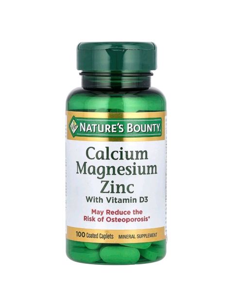 Nature’s Bounty Calcium Magnesium Zinc with Vitamin D3 – mineral — Gəncə