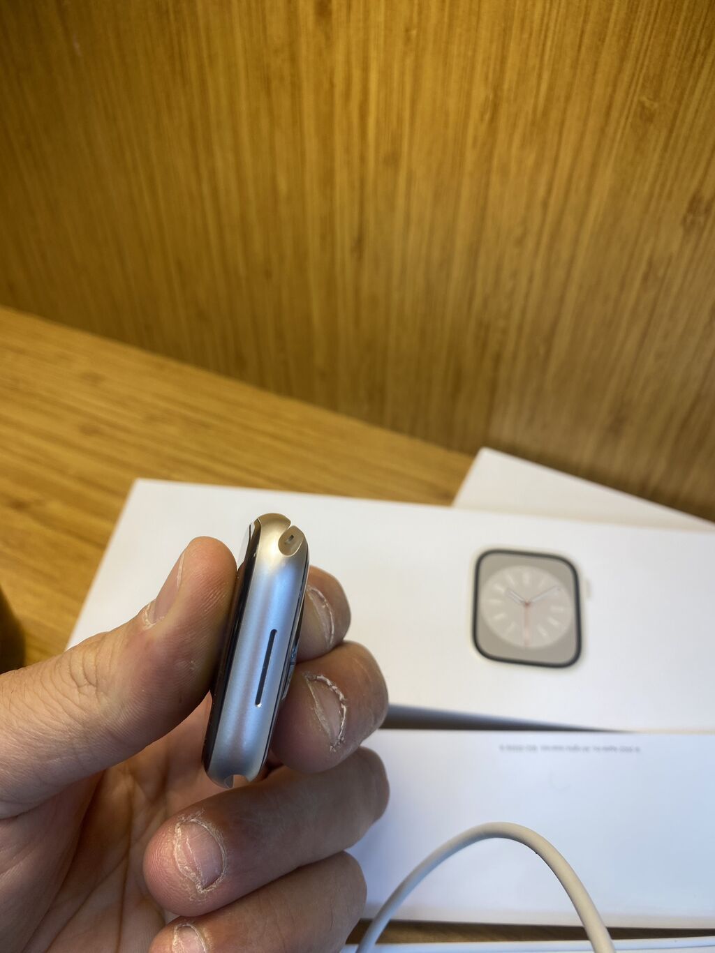 Yeni, Smart saat, Apple, Аnti-lost, rəng - Boz — Ağıllı saatlar, Bakı (3)