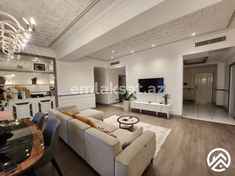 Kirayə (aylıq) 3 otaq yeni tikili 215 m², Nərimanov — Bakı